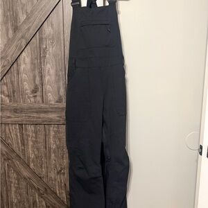 Burton Black Womens snow bibs